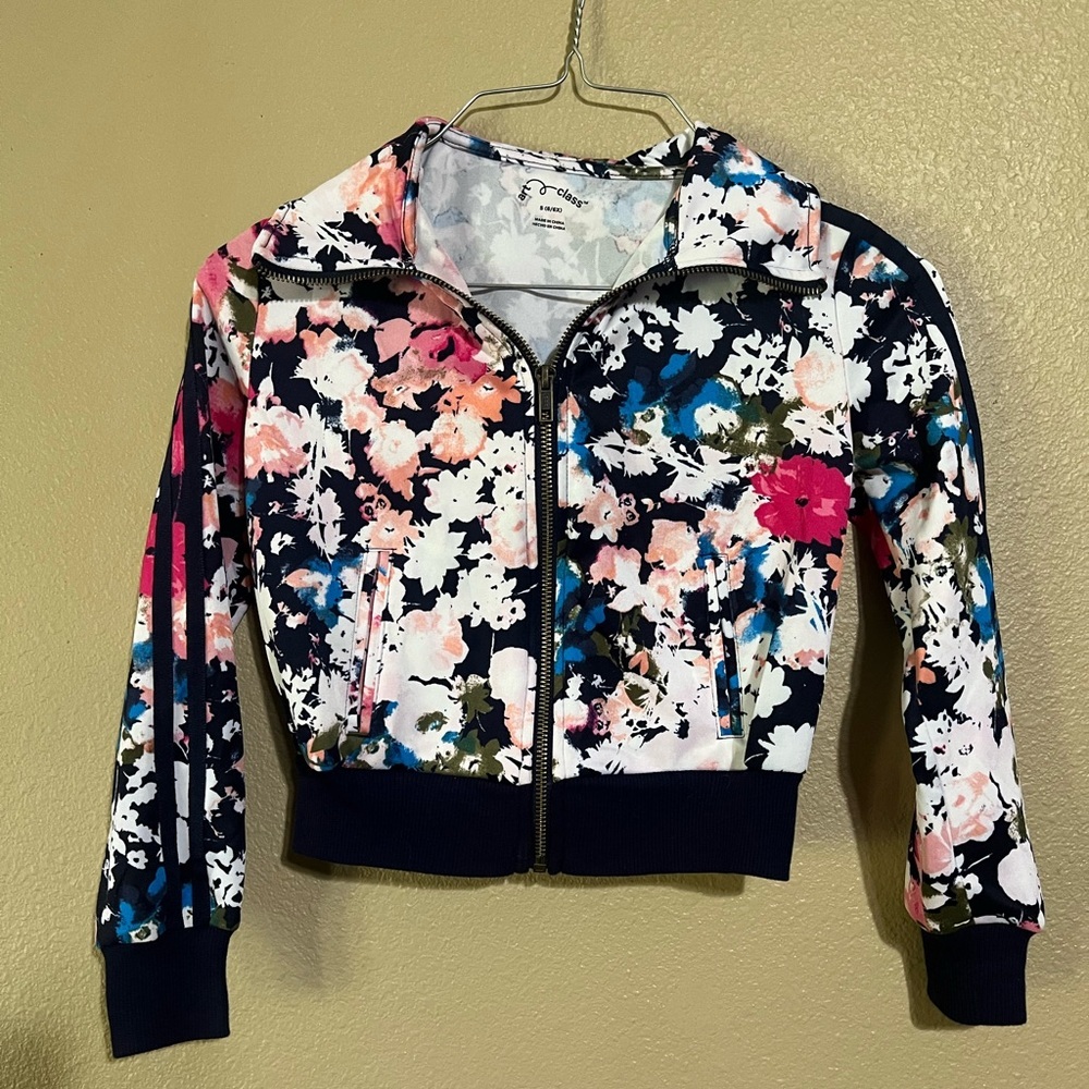 Art Class Girls Floral Active Jacket Girls S(6/6X) LAST CHANCE!